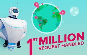 1st Million Request Handled 1st Million Request Handled
